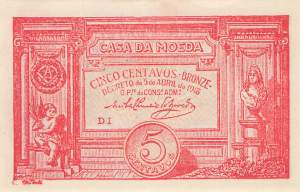 5 Centavos 5.4.1918